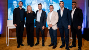 Foto di gruppo all'evento BMW Roma@finance-youth